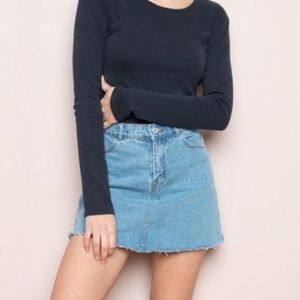 Brandy Melville Denim Skirt